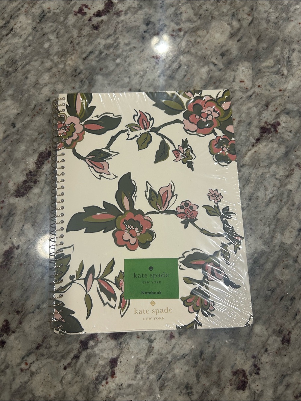 kate spade Floral Spiral Notebook & Matching Pen - NWT - Picture 3 of 6